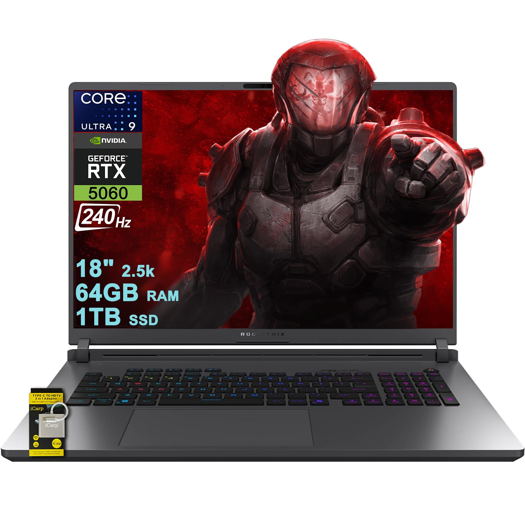 Amazon.com: ASUS ROG Strix G18 G815 Gaming AI PC Laptop 18